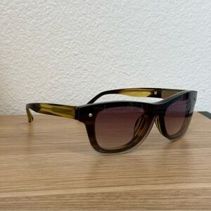 LINDA FARROW X 3.1 PHILLIP LIM PL/5/6 LICHEN ACETATE SUNGLASSES CAT 2